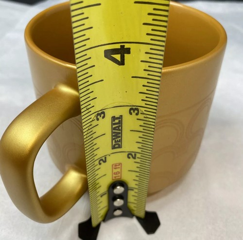 Vintage Disney Store Coffee Mug Mickey’s House Memories Cup Gold - Picture 8 of 9