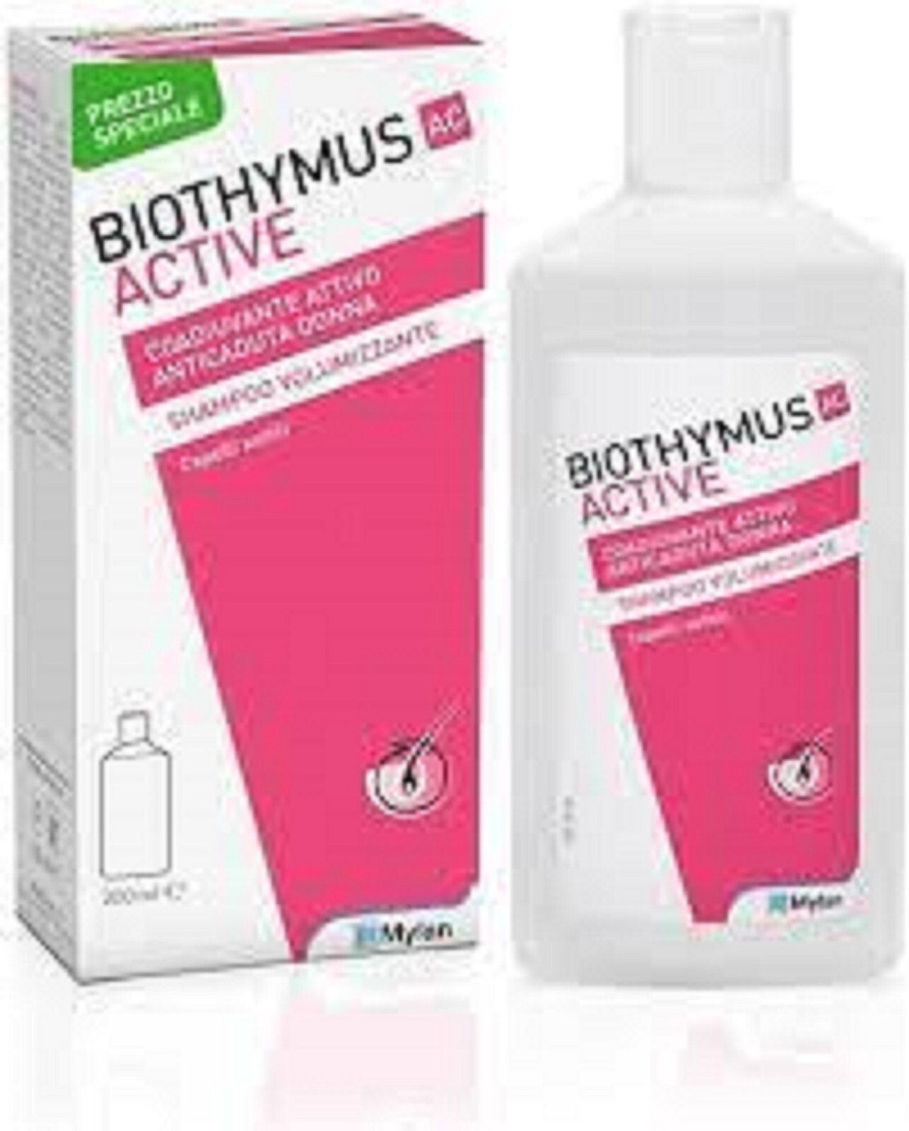 Biothymus AC Active Donna Shampoo Volumizzante 200ml - Effetto Salone