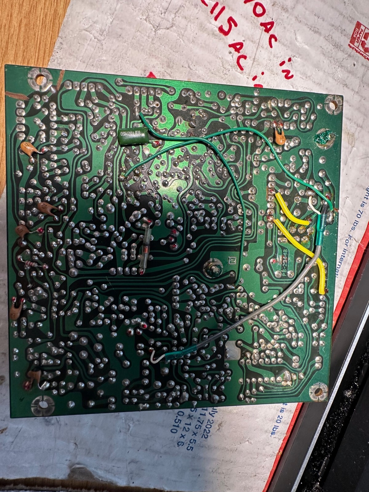 PB2344 AF Audio circuit board from YAESU FT102 Ham Amateur Radio