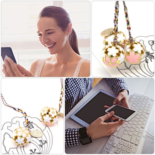 Creative Phone Lanyard Phone Hanging Pendant Decoration Bell Lanyard for Phone - 第 3/12 張圖片