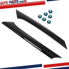 For Ford Flex 2009-2018 Left & Right Side Trim Molding Outer Windshield Plastic