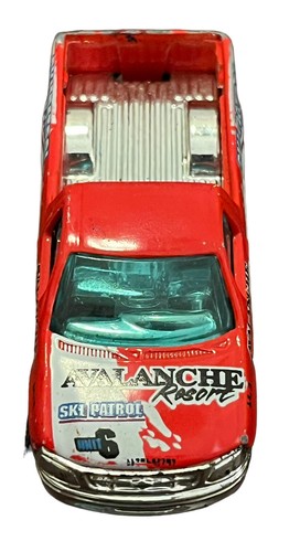 Hot Wheels 1997 97 Ford F150 Pickup Truck 3.25" Diecast Ski Patrol Red - Picture 21 of 24