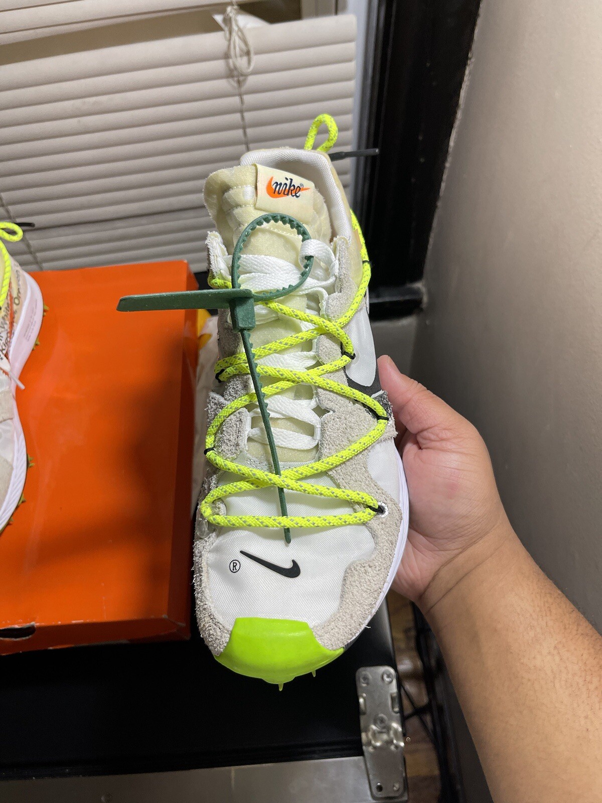 OFF WHITE X NIKE Nike Off White x Air Zoom Terra Kiger 5 atleta in corso bianco 9 m 10 5 W