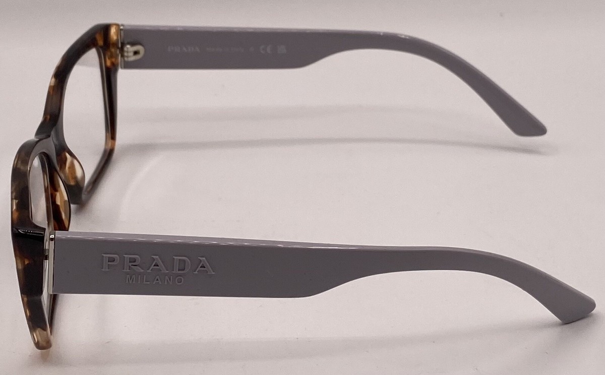 PRADA VPR 11Y 07R-1O1 HAVANA PURPLE AUTHENTIC RX EYEGLASSES 