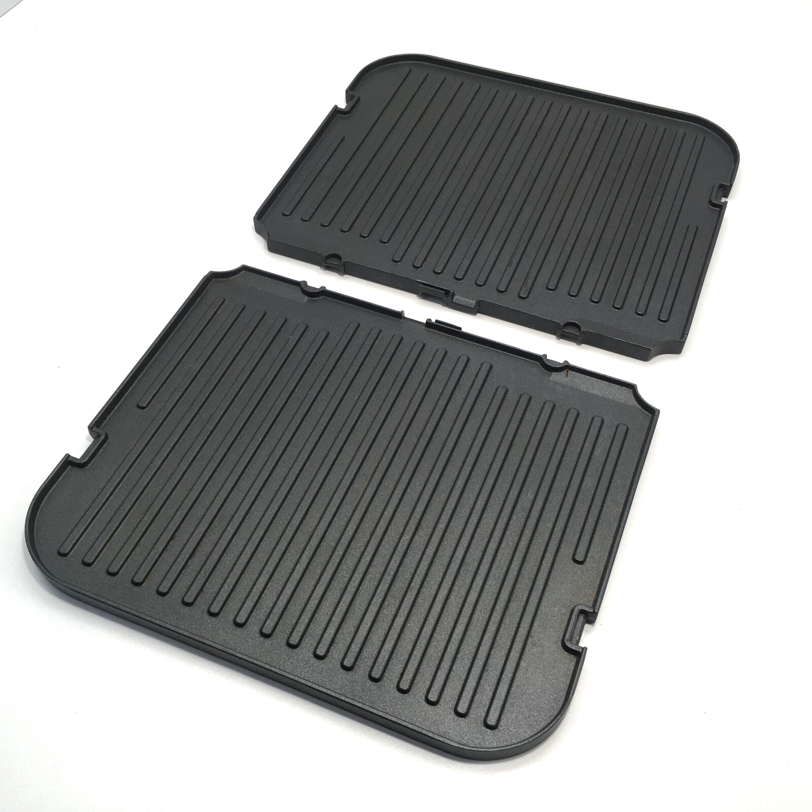 (Setof2)CuisinartGriddlerGR-6SGR-6SP1TOPBOTTOMGRILLGRIDDLEPLATEOEM
