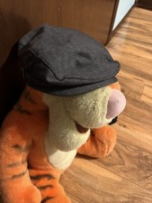 NWOT BOYS JANIE AND JACK GRAY DRESSY TAXI CAB NEWSBOY HAT SIZE 12-24 MONTHS