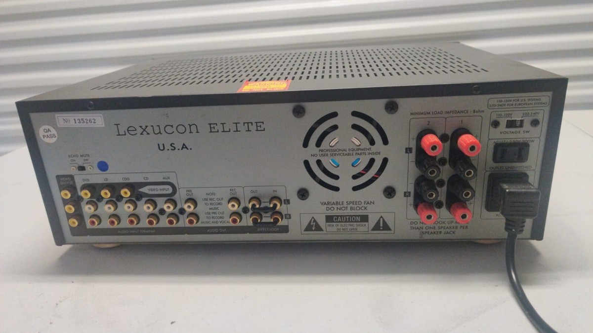Lexucon ELITE DA 9990K 2000W Professional Digital Karaoke