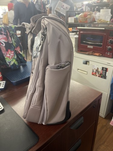 *BRAND NEW* Vankean Rolling Laptop Bag with Wheels, Mauve/Lilac/Purple Color - Bild 3 von 11