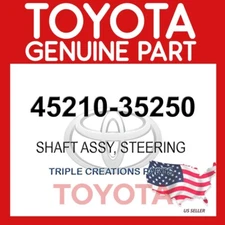 45210-35250 Genuine Toyota Shaft Assy Steering Main 4521035250 OEM