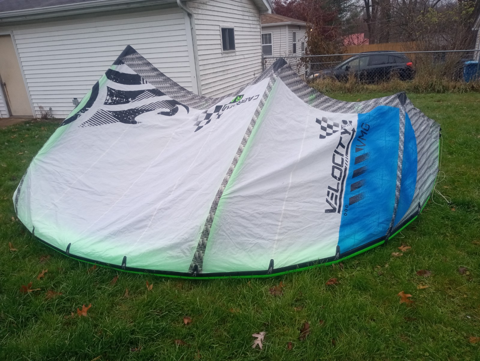 Cabrinha Velocity 11m Kiteboarding Kitesurfing kite