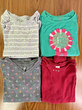 Cat Jack Gymboree Girl's Size L 10/12 Long Sleeve Shirt Lot of 4