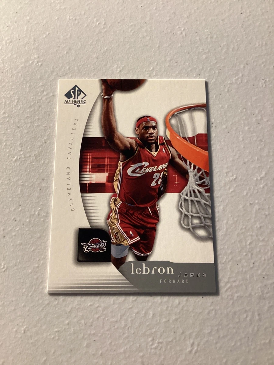 2005-06 SP Authentic - LeBron James #14 for sale | eBay