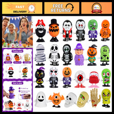 24-Pack Halloween Wind-Up Toys Assortment for Kids - Goody Bag Filler  Party Fa
