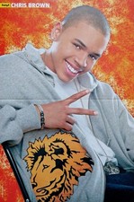 HEY!🔥A3* Poster von CHRIS BROWN/BANAROO 🎤🎶 