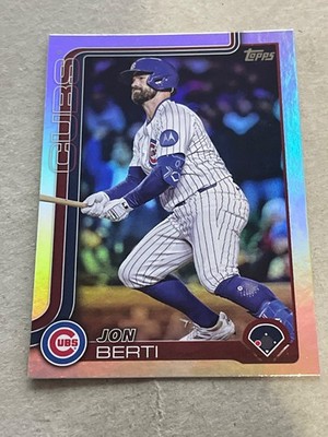 2025 Topps Update Series - Jon Berti #US139 Rainbow Foil