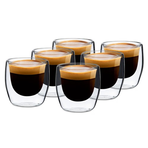 Idea-station Ensemble De 6 Tasses à Expresso Italiennes - 80 Ml