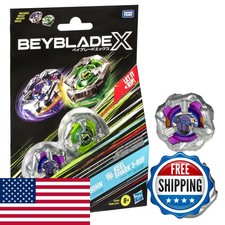 Beyblade X Knife Shinobi 4-80HN Keel Shark 3-80F Dual Pack Set 2 Tops