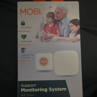 #ad MOBI Support Monitoring System SMS WiFi Smart Help Button Hub App Alerts $45.00