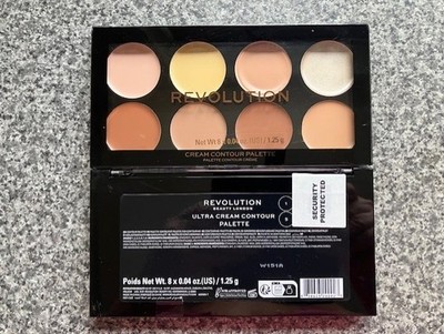 Makeup Revolution Ultra Creme Kontur Palette 8 Farbtöne Brandneu & Versiegelt