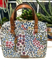 fossil rachel satchel Floral