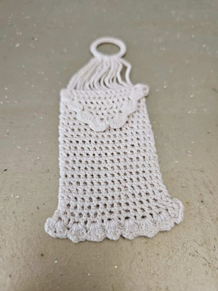 Antique Misers Purse Hand Crocheted - Image 2 of 4