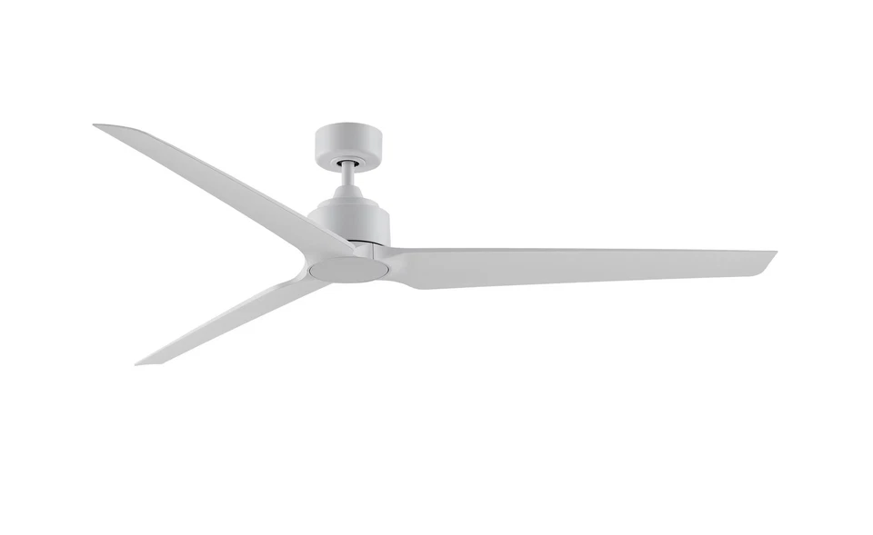 Fanimation TriAire Custom Indoor/Outdoor Ceiling Fan in Matte White- MOTOR ONLY - Image 2 of 4