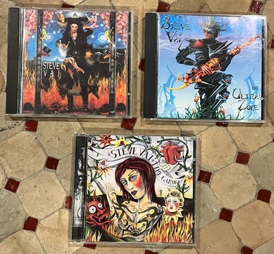 Steve Vai Passion and Warfare, The Ultra Zone, Fire Garden 3 CD's