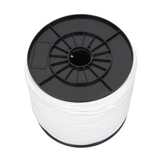 1/4in 500ft Nylon Solid Braid Rope High UV Abrasion Resistance Industrial