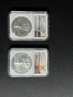 2016 United States Mint AMERICAN EAGLE NGC MS70 2 COIN LOT 30th Anniversary