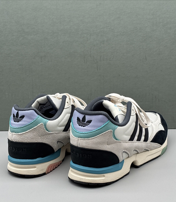 Adidas Torsion ZX Sneakers Men's US Size 13 White Black Teal Retro
