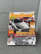 VINTAGE MAGAZINE MOTOR MUSCLE CAR MANCAVE TOP GEAR 2009 TOPGEAR