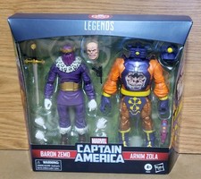 Marvel Legends Captain America Baron Zemo Arnim Zola 2-pack NEW