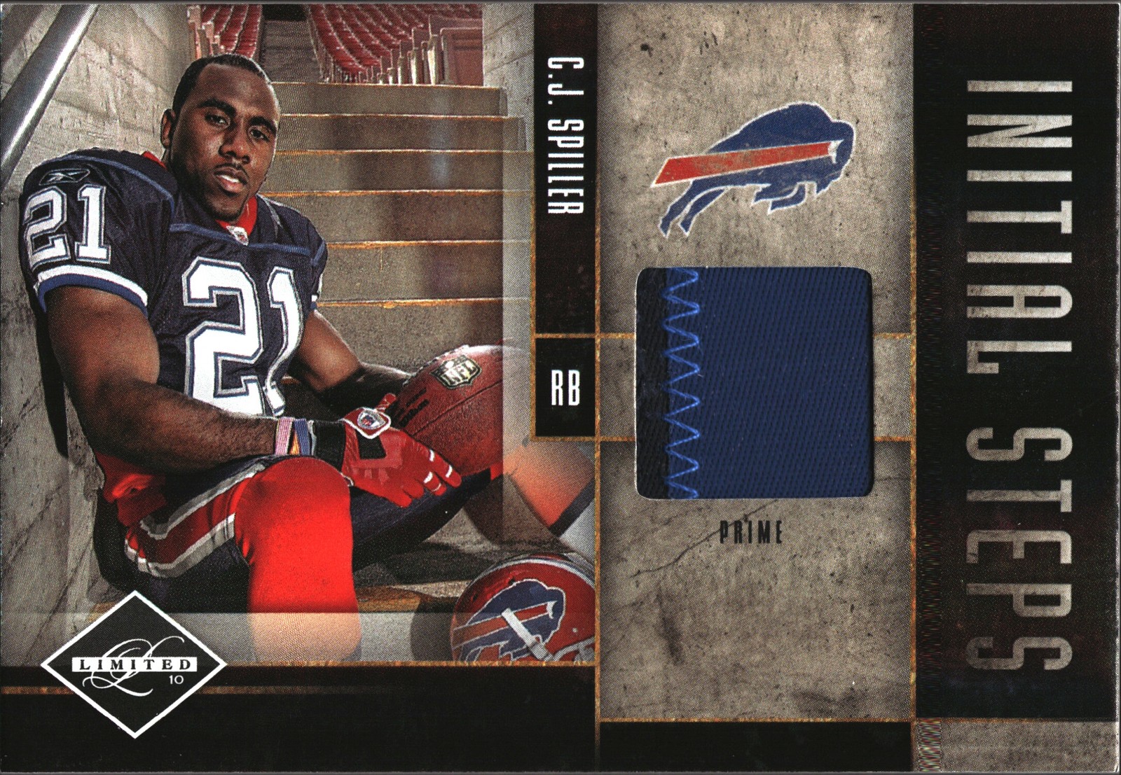 CJ Spiller Panini Limited Initial Steps Autographs #23 Base