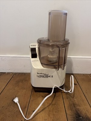 Vintage Moulinex Regal La Machine II Food Processor works great COMPLETE Tested!