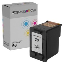BLACK Ink Cartridge for HP 56 HP56 Inkjet PSC 1350v 2410 2175 Photosmart 7760