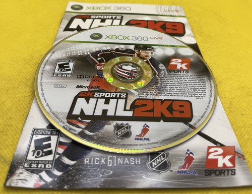 📦 NHL 2K9 (Microsoft Xbox 360, 2008 w/ Manual, Tested and Works Great, Hockey) - Picture 3 of 6