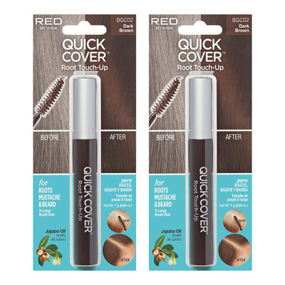 Quick Cover Root Touch Up Rescue, Mascara Natural Water-Resistant Temporary G...