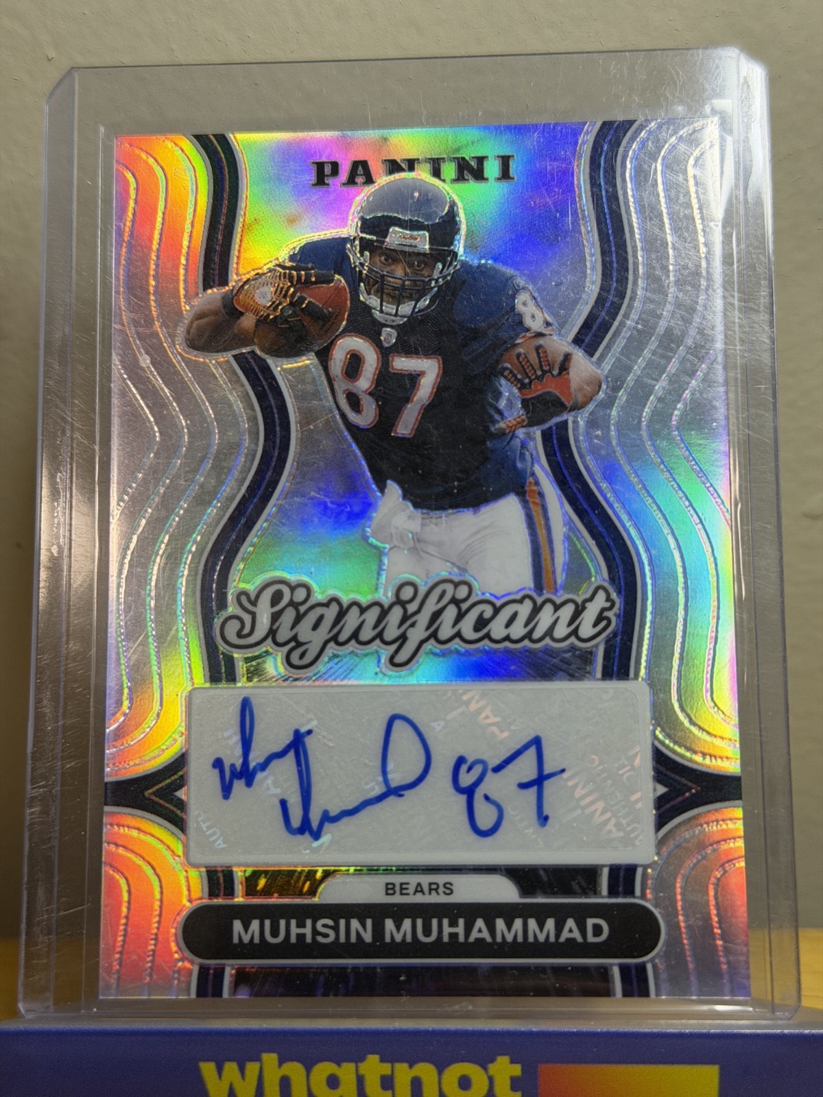 2024 Panini Prizm - Muhsin Muhammad Auto Significant Silver Prizm #SS-MMD