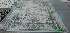 IVORY / DARK GREEN 8'-0" x 10'-0" Damaged Rug Reduced Price 1172796560 ADR109X-8