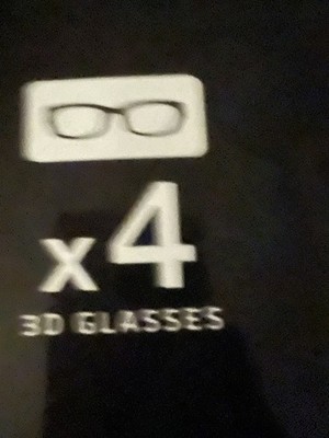 Set of (4) Samsung 3D Active Glasses Accessory for Samsung Smart TV