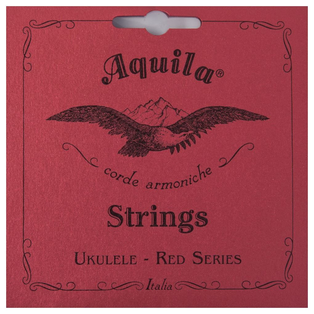 AQUILA CONCERT UKULELE STRINGS - RED SERIES - GCEA HIGH G TUNING - 85U