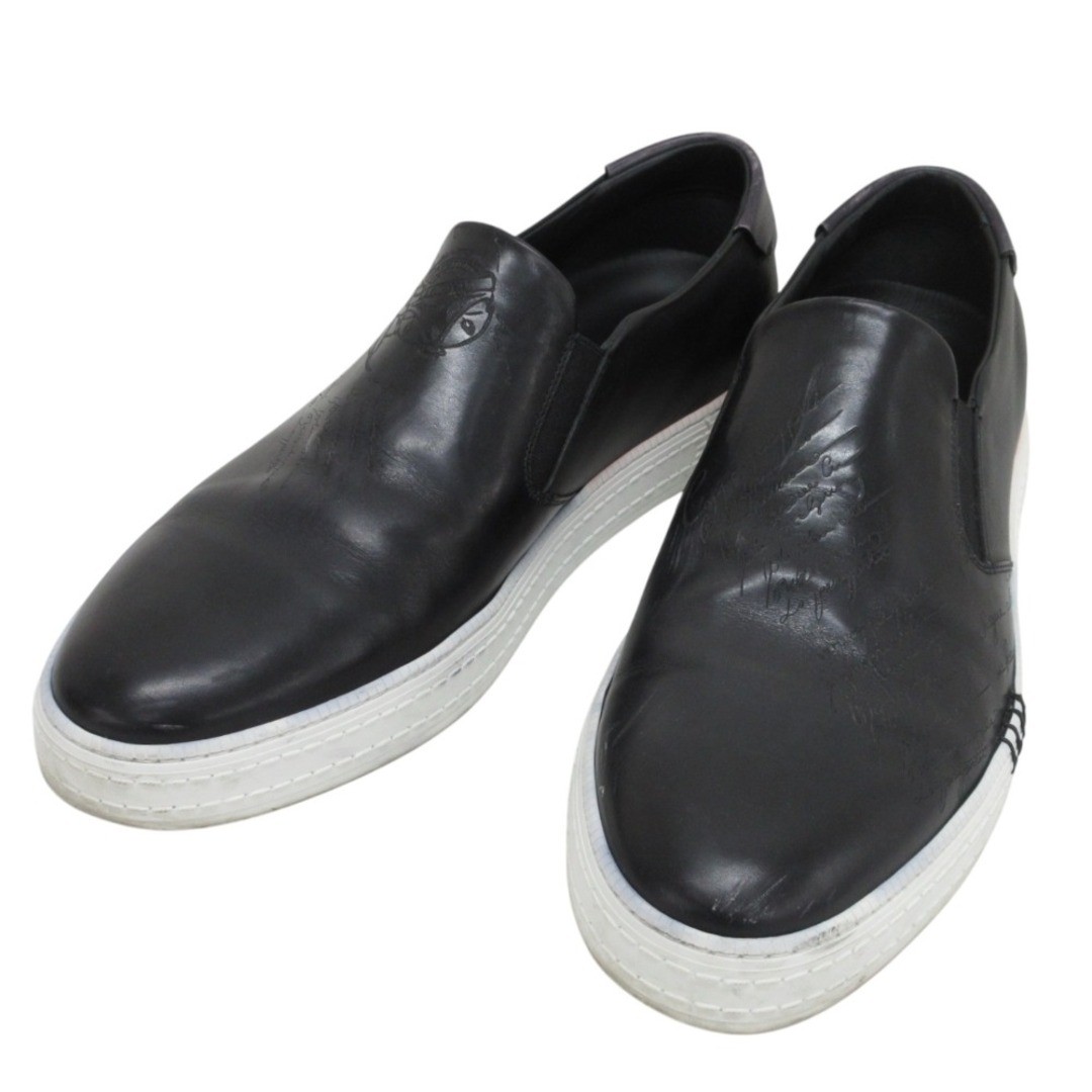 BERLUTI Sneakers Calligraphy Scritto Leather Slip-On Size 43 BERLUTI Sneakers Calligraphy Scritto Leather Slip-On Size 43