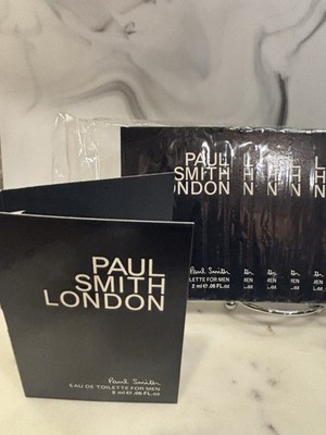 Paul Smith London Men Eau de Toilette 12 Travel Sprays /New in Sealed Packaging