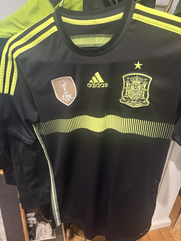 Spain 2010 vintage World Cup Jersey