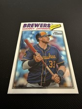 Topps Danny Jansen Milwaukee Brewers 2026 Heritage #347 Baseball Card