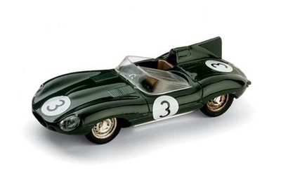 1:43 Brumm Jaguar D Type Le Mans Jack Fairman 1956 - R150C Diecast Modellbau