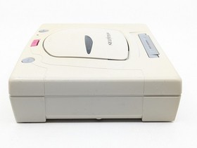 Sega Saturn White HST-3220 NTSC-J Japan Tested w/ Controller + DecAthlete