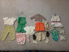 American Girl Samantha Assorted Clothes, Butterfly , Hiking, Bathing, Tennis