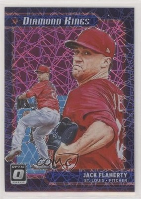 2021 Donruss Optic Diamond Kings Pink Velocity Prizm /249 Jack Flaherty #22 uk2