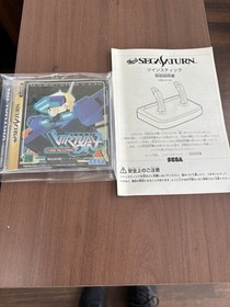 Sega Saturn Twin Stick HSS-0151 Controller Virtual-On Game Tested Working No Box